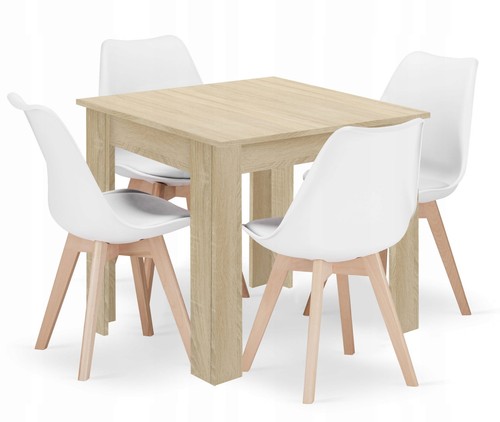 Esstisch 80x80 eiche sonoma - eiche,