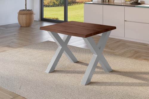 Esstisch baumkante holz optik - esstisch,