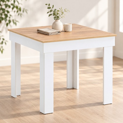 Esstisch holz 80x80 - 80x80, weiß
