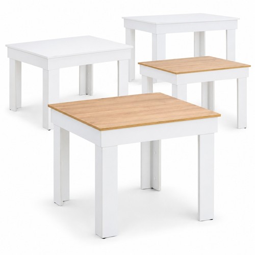 Esstisch 80x80 90x60 - /, weiß