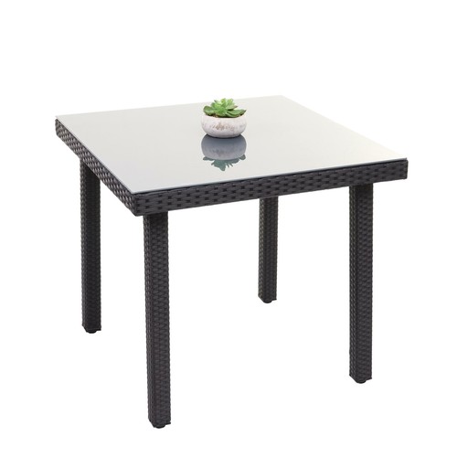 Ware poly rattan gartentisch - b-ware, poly-rattan