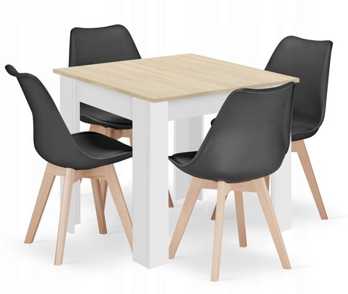Esstisch 80x80 eiche sonoma - esstisch,